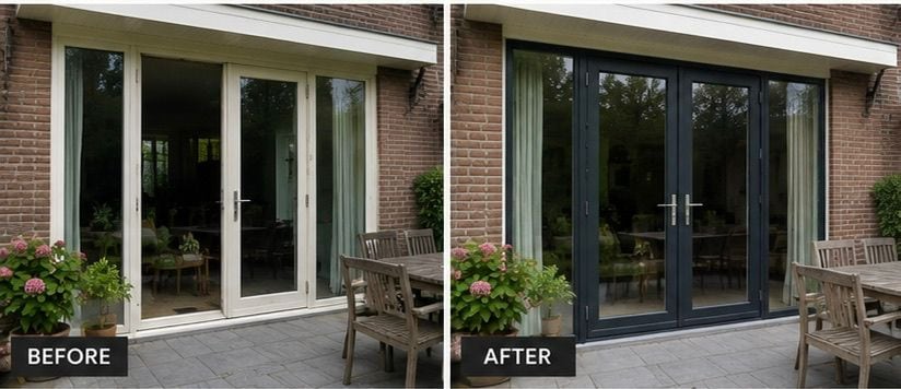 Dakrenovatie voor en na 2