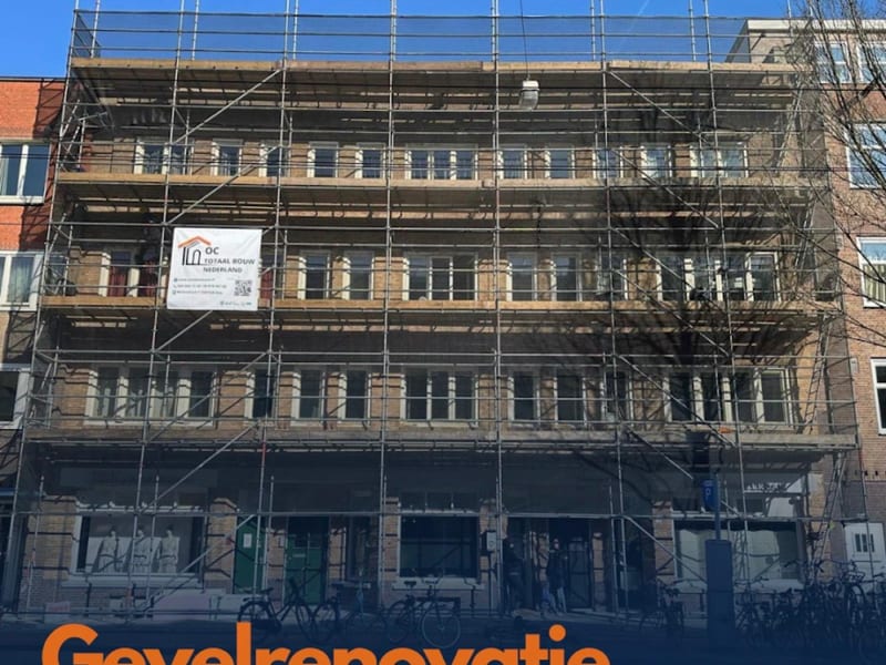 Gevelrenovatie appartementencomplex