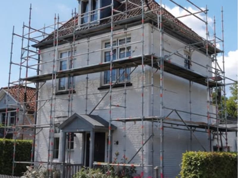 Gevelrenovatie klassieke villa