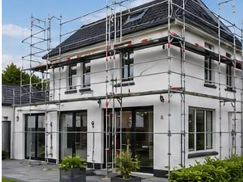 Gevelrenovatie moderne woning