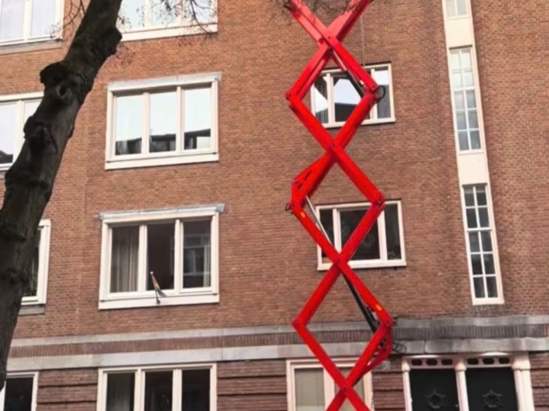 Gevelwerk op hoogte